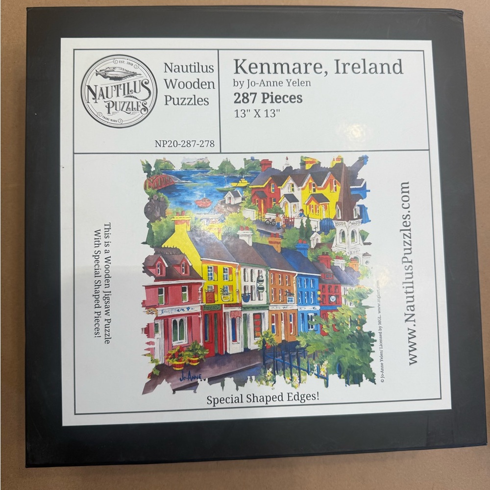 Nautilus Wooden Puzzle - Kenmare, Ireland